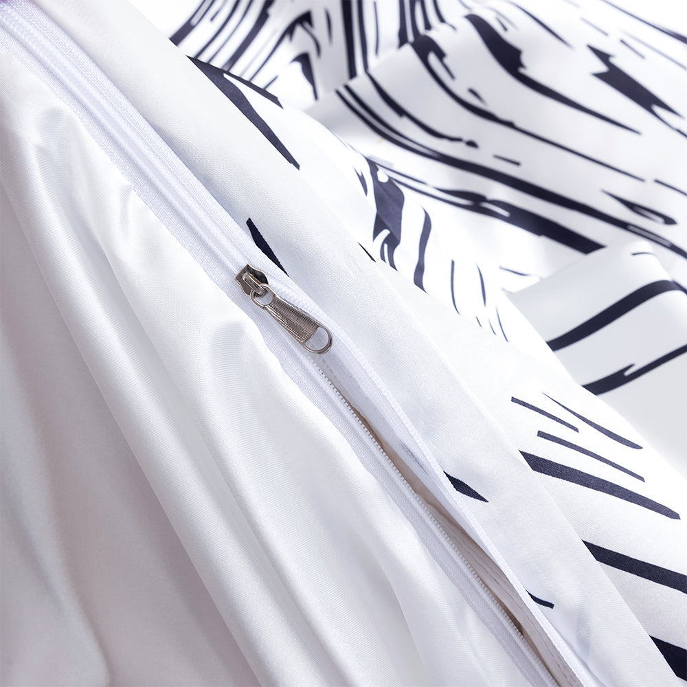 3D Black Marble Abstract Quilt Cover Set Bedding Set Duvet Cover Pillowcases 702