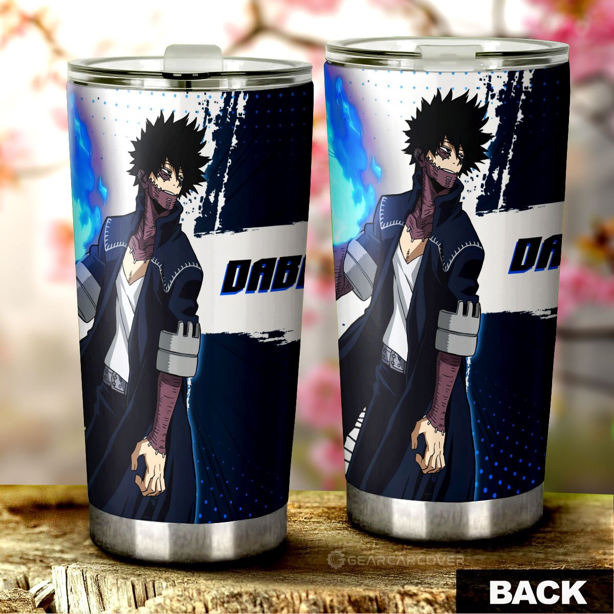 Dabi Tumbler Cup Custom For My Hero Academia Anime Fans