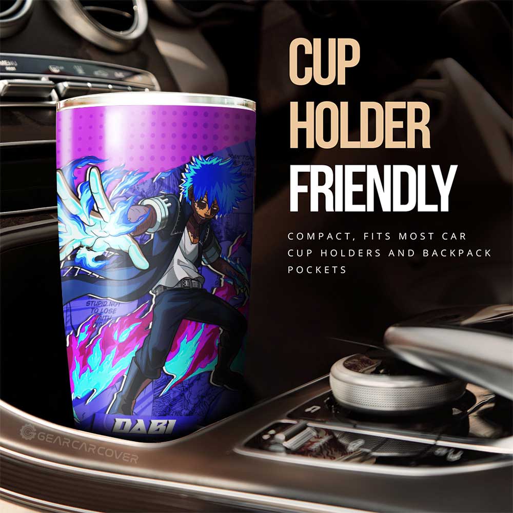 Dabi Tumbler Cup Custom My Hero Academia Car Interior Accessories