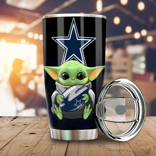 Dallas Cowboys Tumbler Cup Custom Car Accessories For Fan