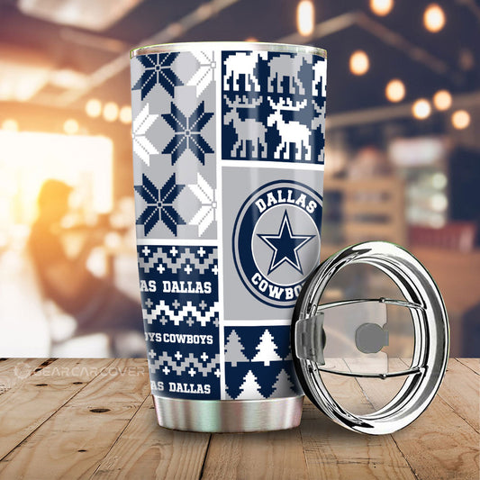 Dallas Cowboys Tumbler Cup Custom Ugly Style Car Accessories