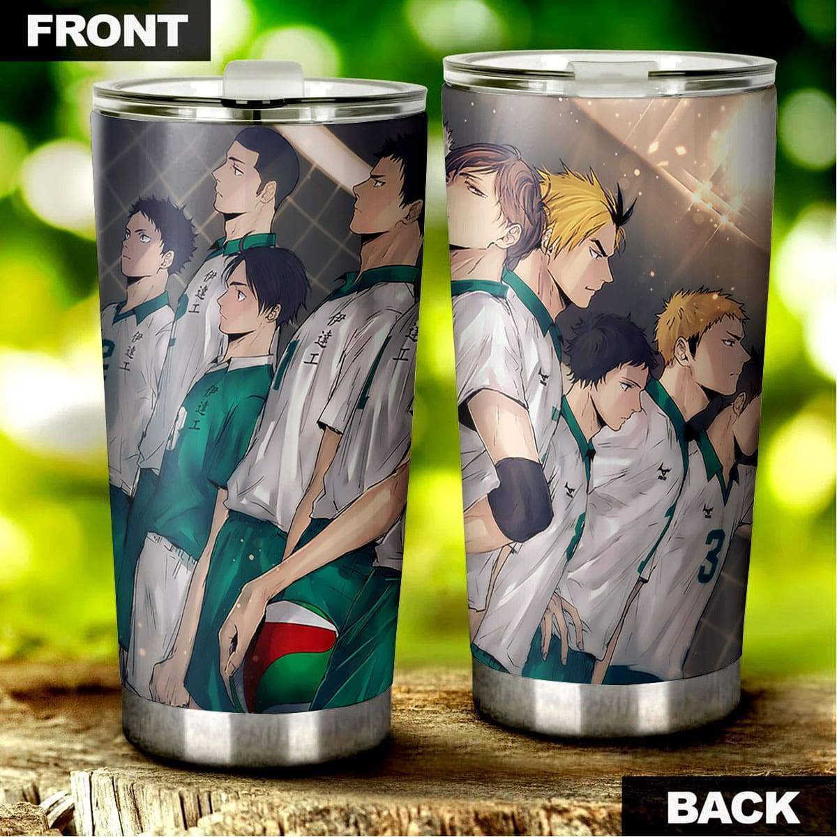 Date Tech High Tumbler Cup Custom Anime Haikyuu Car Accessories