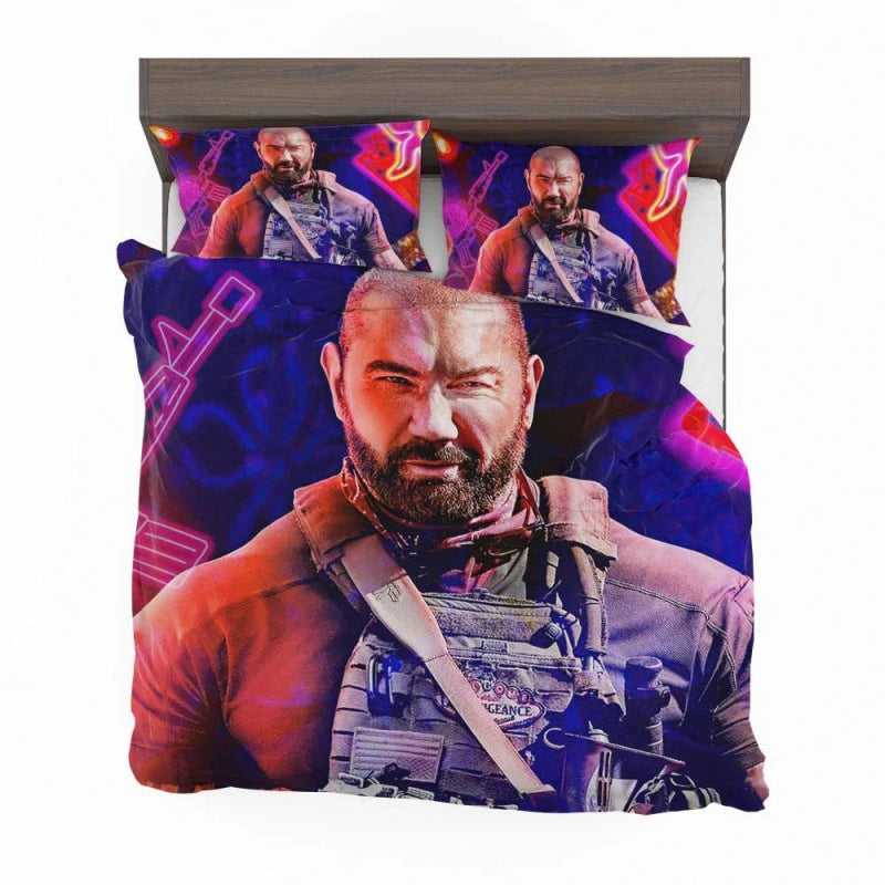 Dave Bautista as Scott Ward in Army of the Dead Movie Bedding Set