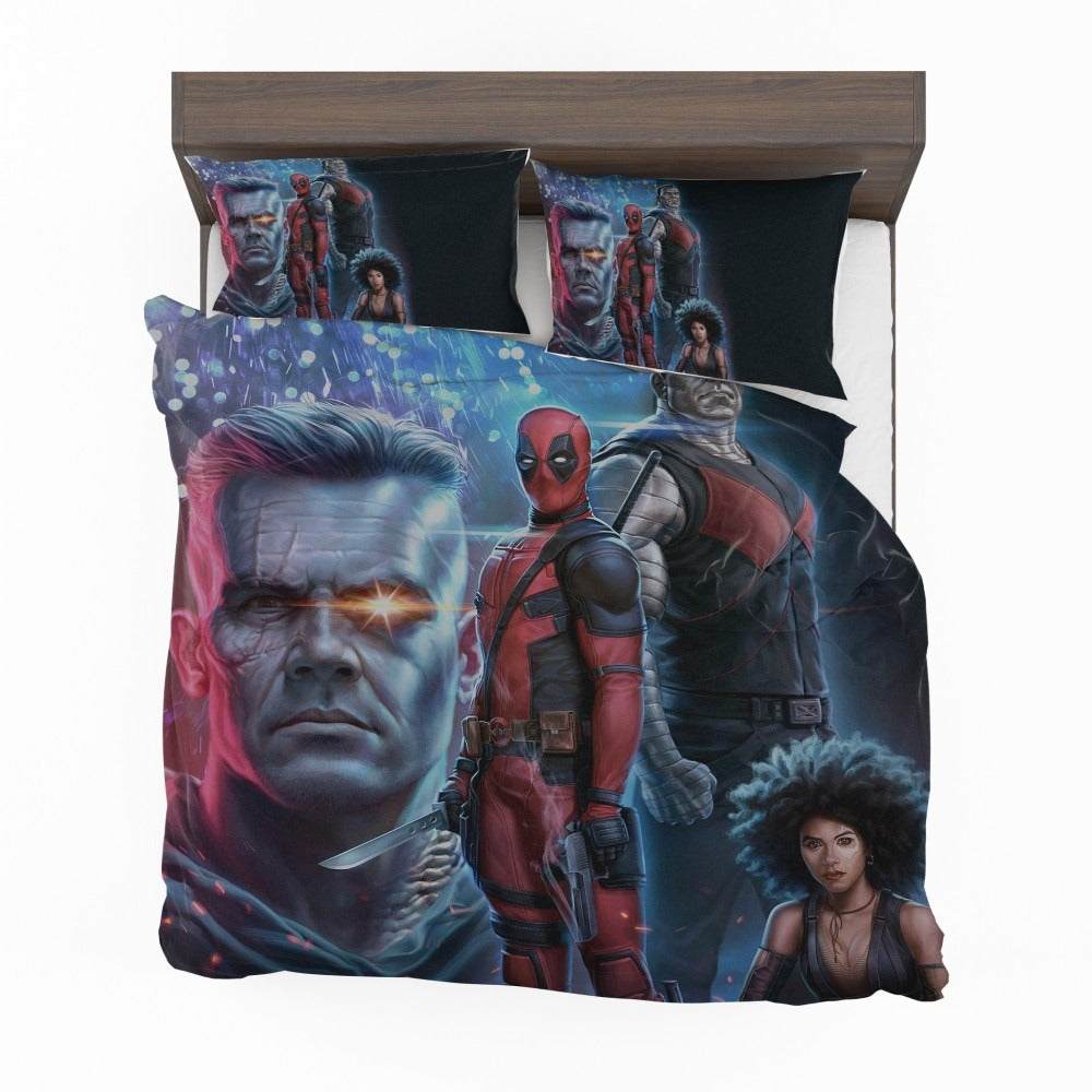 Deadpool 2 Movie Cable Domino Bedding Set