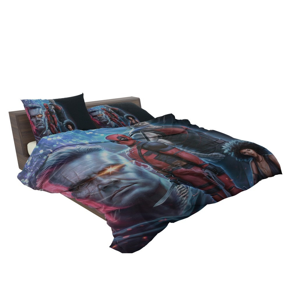 Deadpool 2 Movie Cable Domino Bedding Set