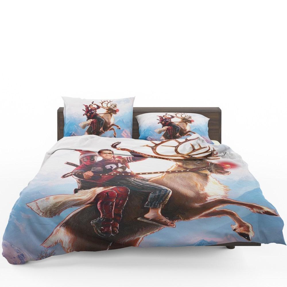 Deadpool 2 Movie Once Upon A Deadpool Bedding Set