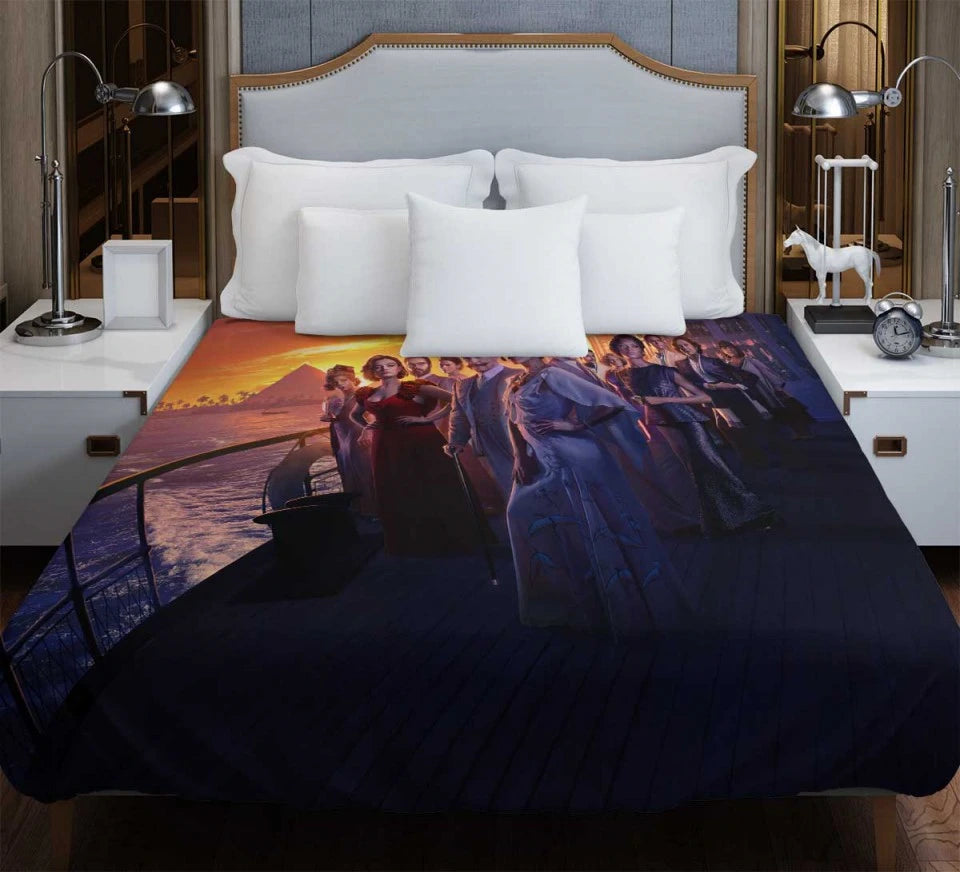 Death on the Nile Movie Gal Gadot Duvet Cover