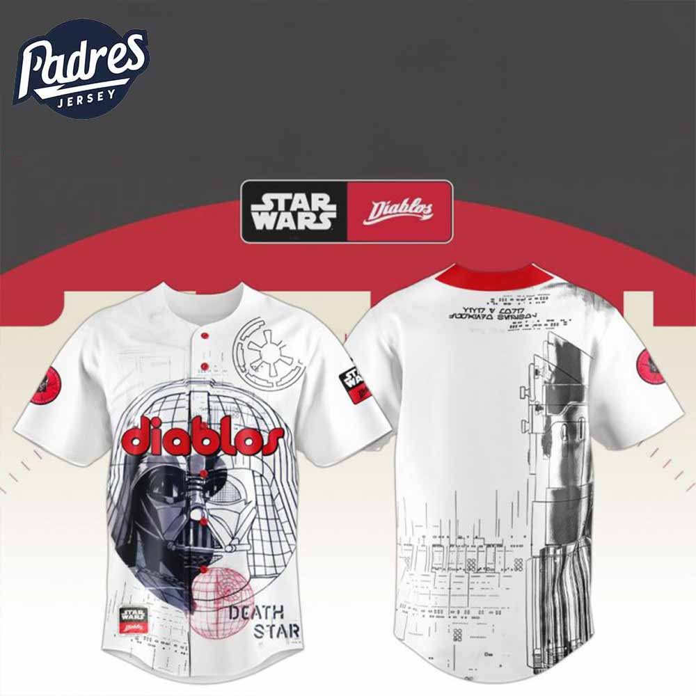 Diablos Rojos Del Mexico x Star War New Jersey 2025 - Padres Jersey Oasis: Elevate Your Baseball Style Game