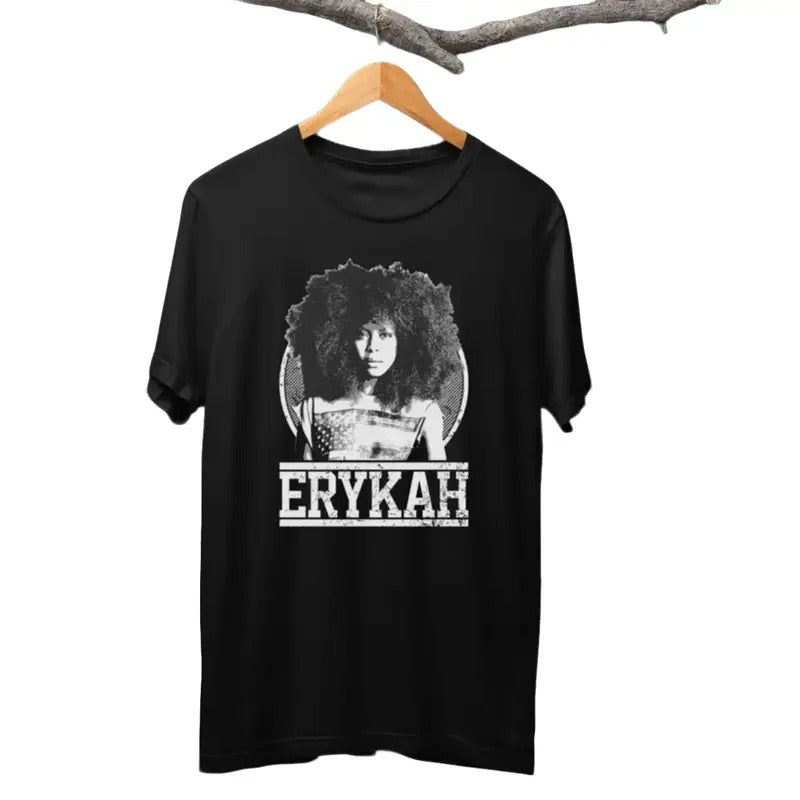 Erykah Badu Classic Classic T-Shirt, Erykah Badu Graphic Tour 2023 Shirt Menswear Top Underwear Tshirt