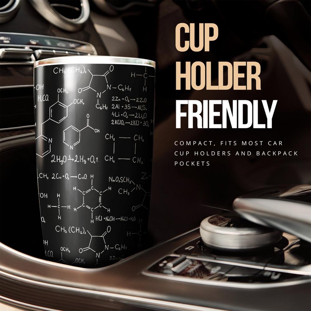 Formula & Equation Chemistry Tumbler Stainless Steel