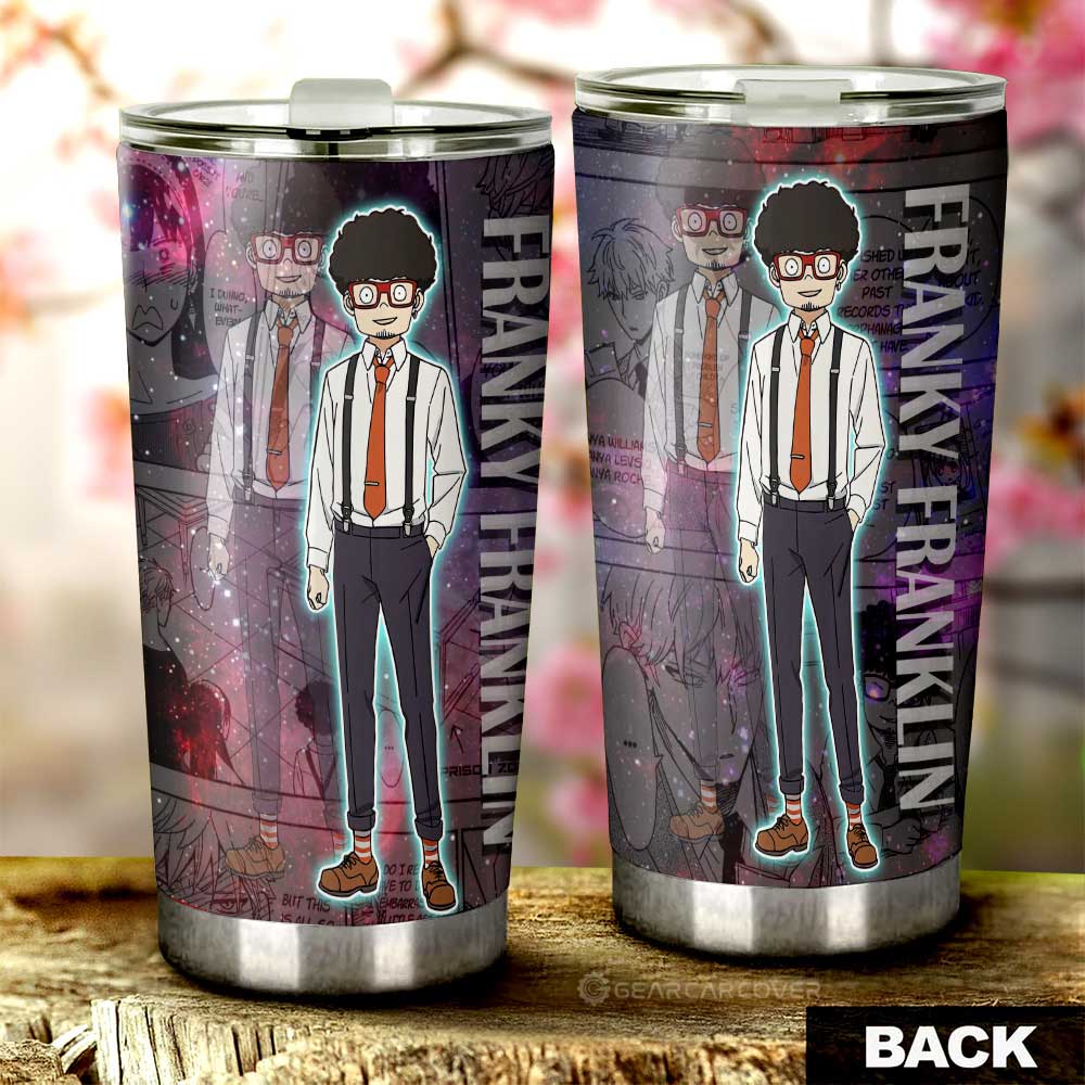Franky Franklin Tumbler Cup Custom Car Accessories Manga Galaxy Style