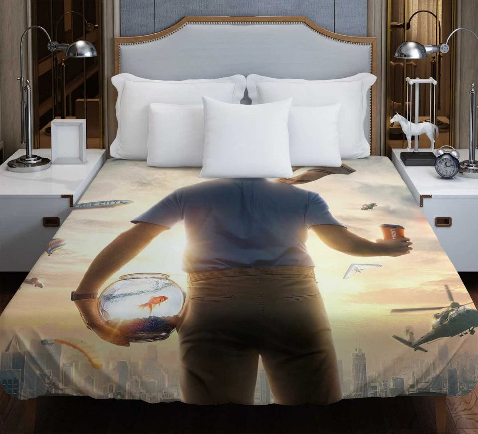 Free Guy Movie Ryan Reynolds Duvet Cover