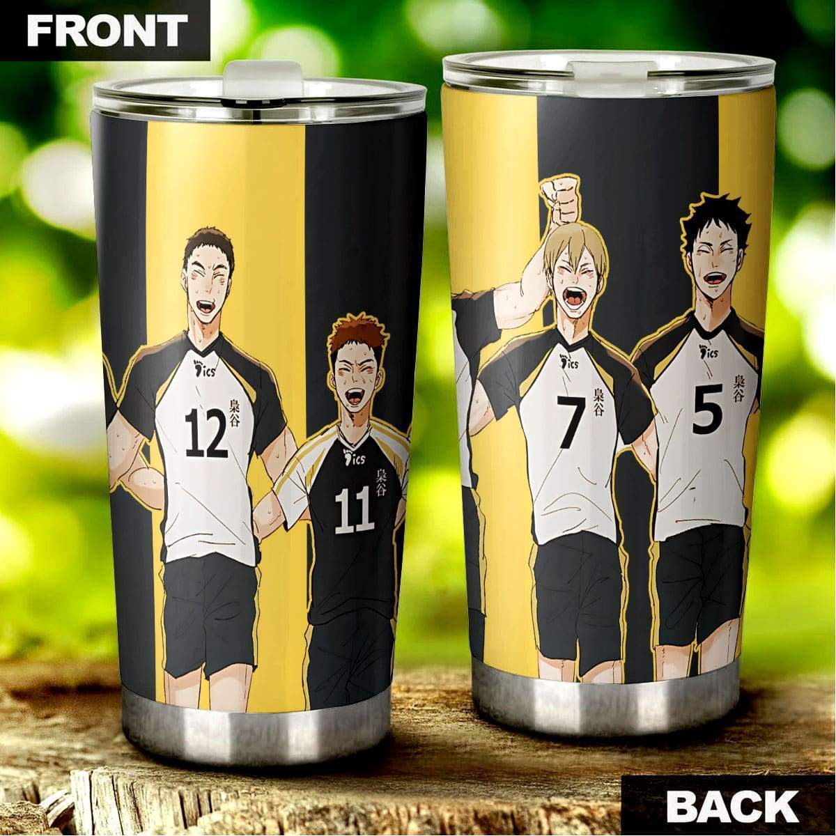 Fukurodani Academy Tumbler Cup Custom Anime Haikyuu Car Accessories