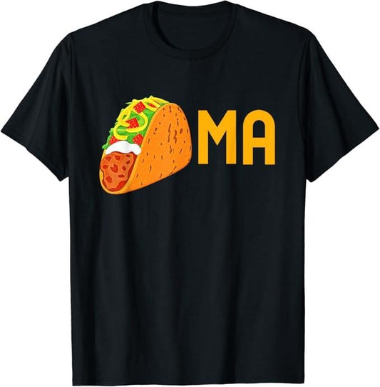 Funny Taco Shirts, Gifts For Mexican Food Lovers, Funny Taco Tacoma Washington Souvenir T-Shirt Menswear Top Casual Classic