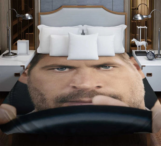 Furious 7 Movie Brian Paul Walker Duvet Cover