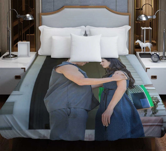 Furious 7 Movie Dom and Mia Duvet Cover