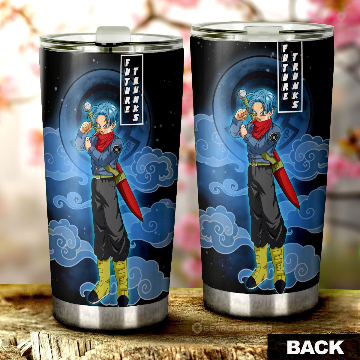 Future Trunks Tumbler Cup Custom Car Accessories