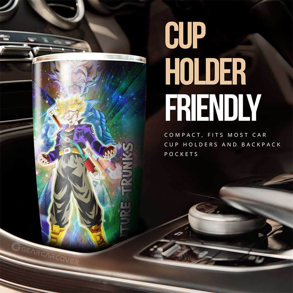 Future Trunks Tumbler Cup Custom Dragon Ball Anime Car Accessories