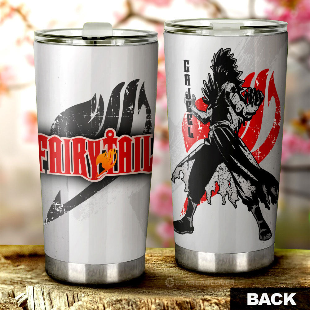 Gajeel Tumbler Cup Custom Fairy Tail Car Interior Accessories