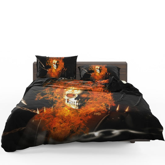 Ghost Rider Movie Ghost Rider Bedding Set