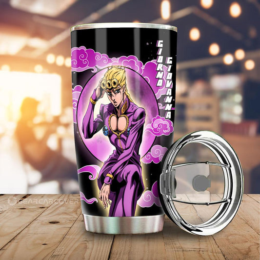 Giorno Giovanna Tumbler Cup Custom Bizarre Adventure