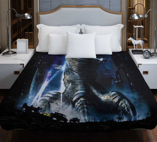 Godzilla Movie Duvet Cover