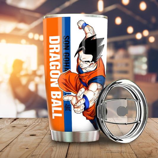 Gohan Tumbler Cup Custom Dragon Ball Car Accessories For Anime Fans