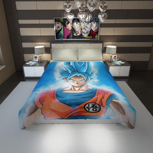 Goku Japanese Hero Anime Duvet Cover