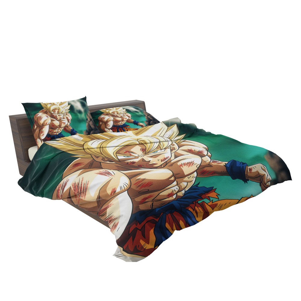 Goku Super Saiyan Dragon Ball Anime Bedding Set