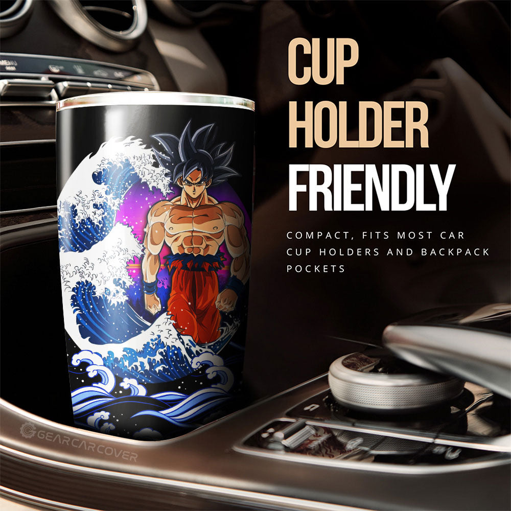 Goku Ultra Instinct Tumbler Cup Custom Car Interior Accessories