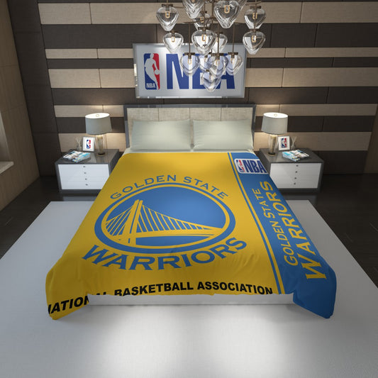 Golden State Warriors NBA Basketball Duvet Cover