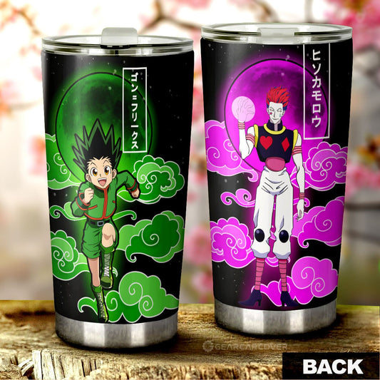 Gon Freecss And Hisoka Morow Tumbler Cup Custom Car Accessories