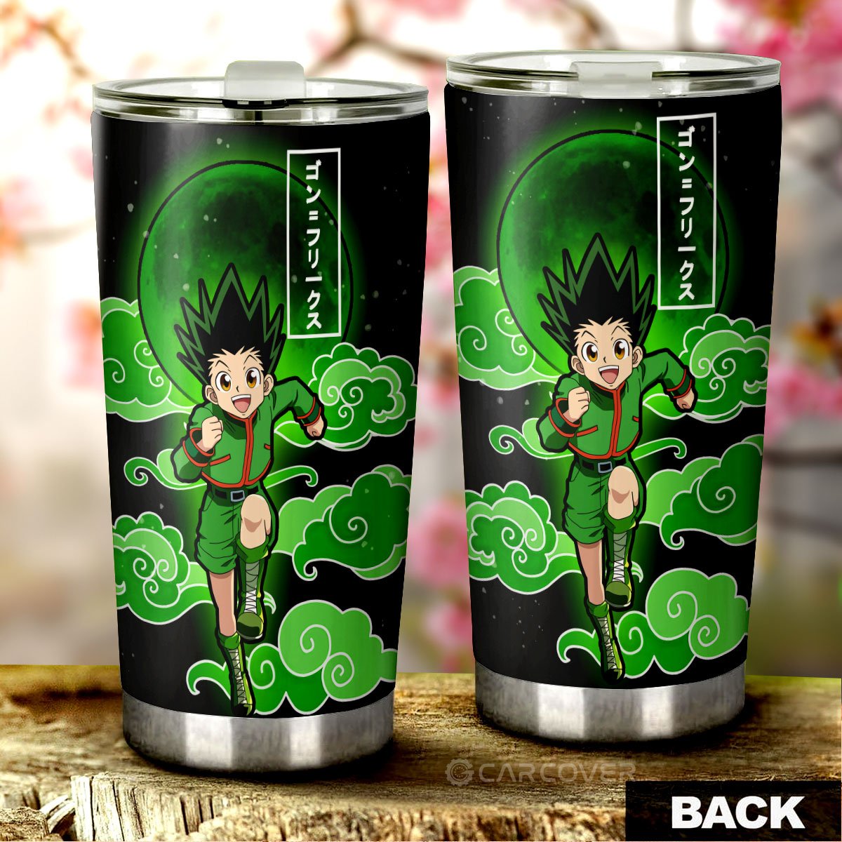 Gon Freecss Tumbler Cup Custom Hunter x Hunter Anime Car Accessories