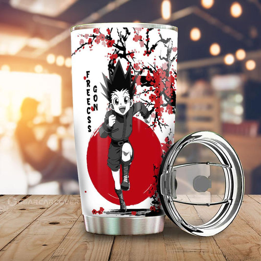 Gon Freecss Tumbler Cup Custom Japan Style Hunter x Hunter Anime Car Accessories