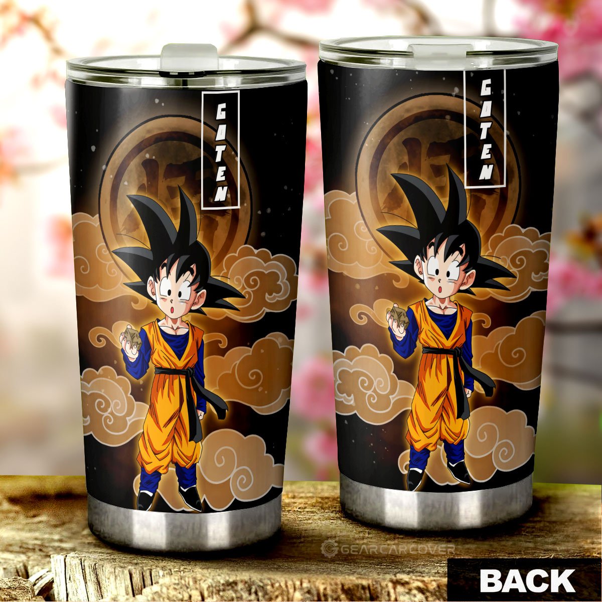 Goten Tumbler Cup Custom Anime Dragon Ball Car Accessories