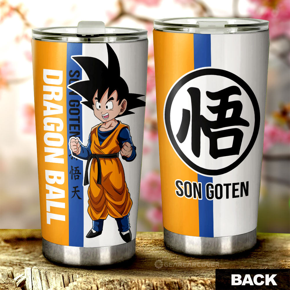 Goten Tumbler Cup Custom Dragon Ball Car Accessories For Anime Fans