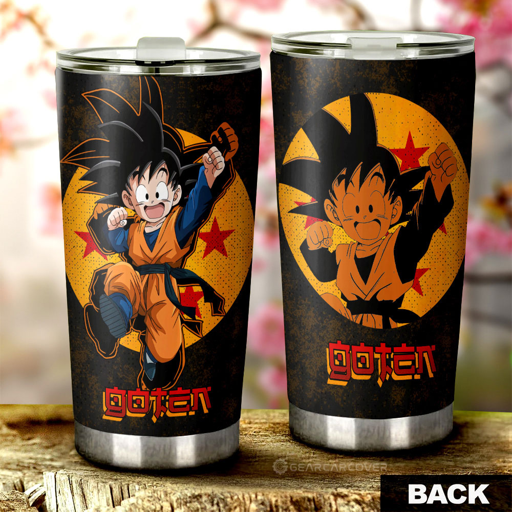 Goten Tumbler Cup Custom Dragon Ball Car Accessories