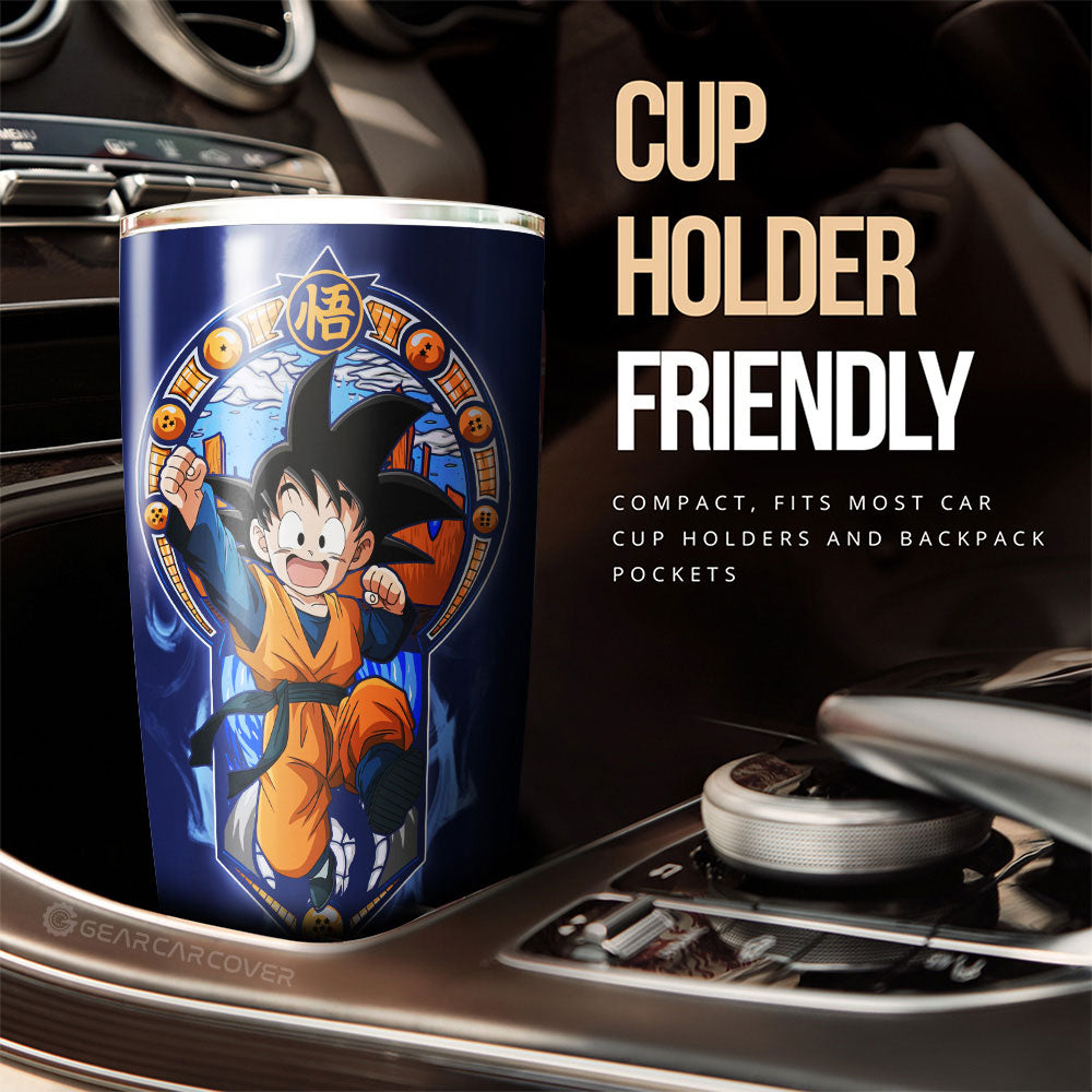 Goten Tumbler Cup Custom Dragon Ball Car Interior Accessories