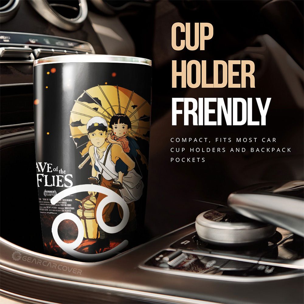 Grave Of The Fireflies Tumbler Cup Custom Car Accessories