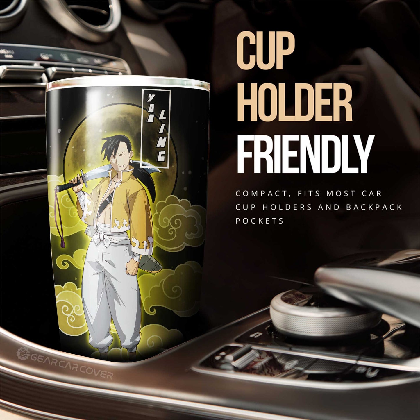 Greed And Ling Yao Tumbler Cup Custom Car Interior Accessories