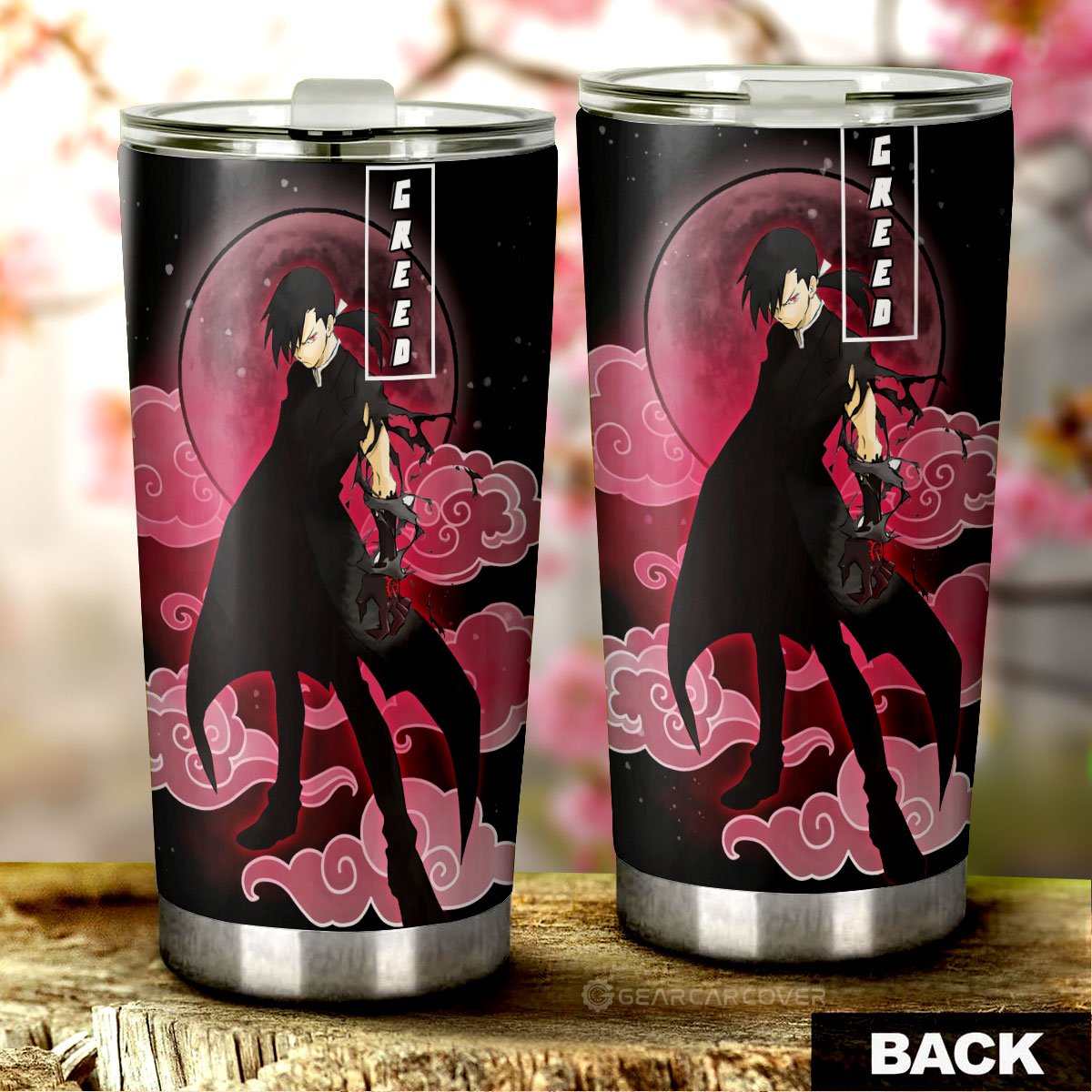 Greed Tumbler Cup Custom Fullmetal Alchemist Anime Car Interior Accessories