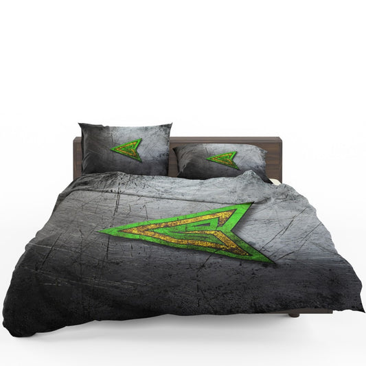 Green Arrow Logo DC Comics Bedding Set