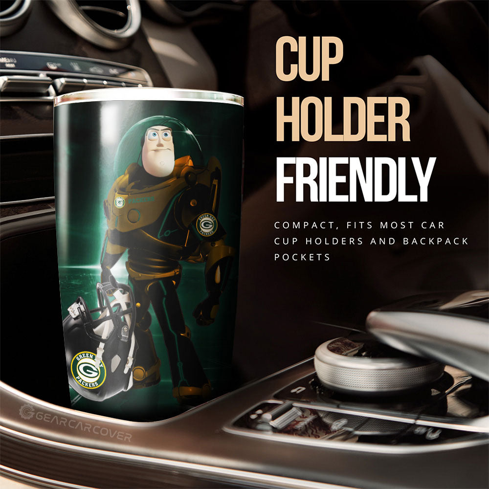 Green Bay Packers Tumbler Cup Custom Car Accessories For Fan