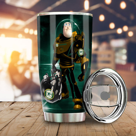 Green Bay Packers Tumbler Cup Custom Car Accessories For Fan