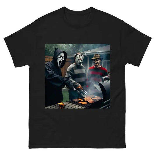 Grill & Thrill Horror BBQ Tee