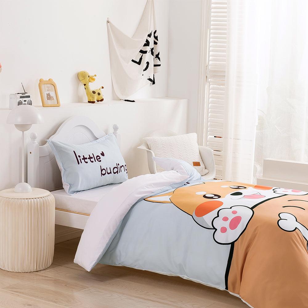 3D Cartoon Animal Dog Bone Quilt Cover Set Bedding Set Duvet Cover Pillowcases 358