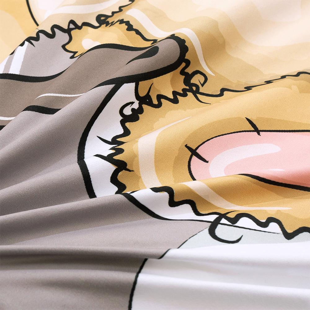 3D Cartoon Bear Pilot Quilt Cover Set Bedding Set Duvet Cover Pillowcases 95