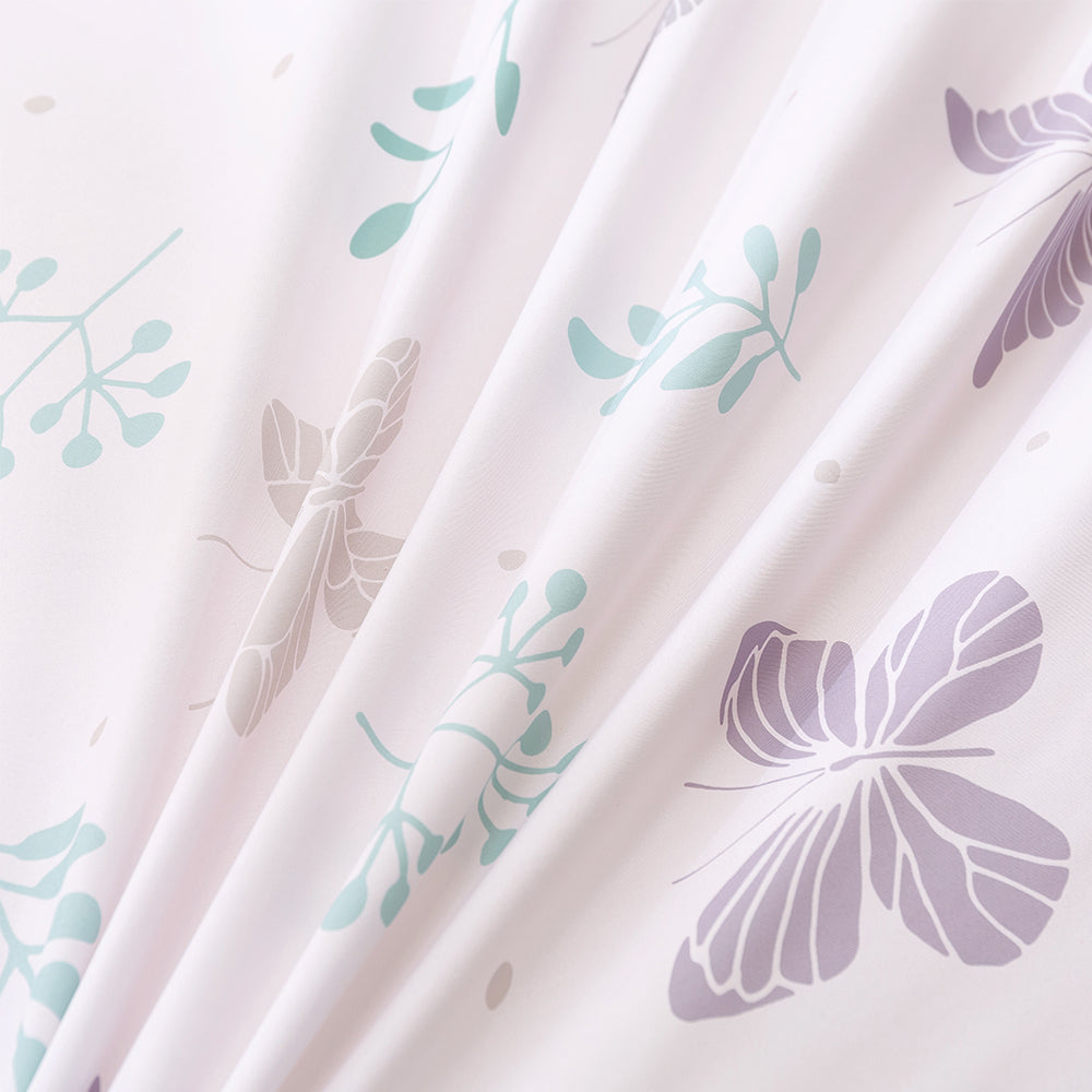 3D Butterfly Leaves Fresh Pattern Modern Quilt Cover Set Bedding Set Duvet Cover Pillowcases 285