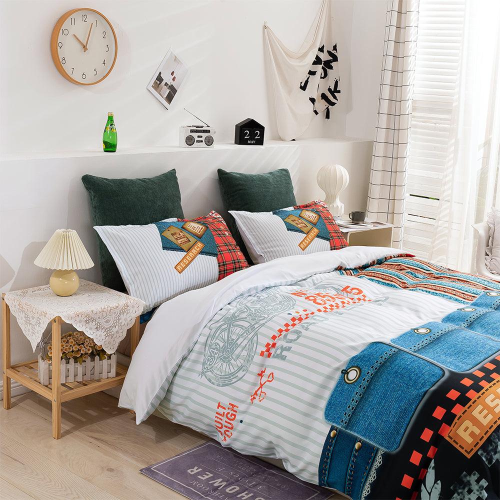 3D Abstract Reseaach Quilt Cover Set Bedding Set Duvet Cover Pillowcases 60