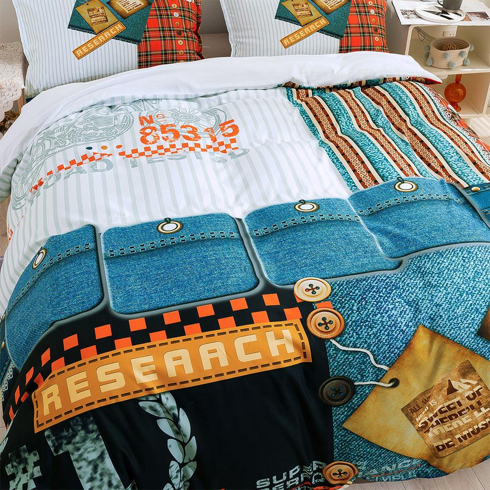 3D Abstract Reseaach Quilt Cover Set Bedding Set Duvet Cover Pillowcases 60